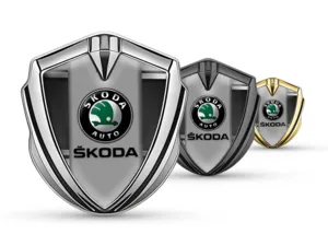 Skoda Emblema Silicona Insignia Selecta Esquema Deriva Vista